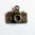 Charm cámara de fotos, bronce