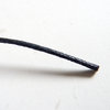 Cordón de algodón encerado 1,5 mm, negro