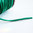 Cordón de antelina 2mm, verde esmeralda