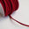 Cordón de antelina 3mm, rojo