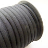 Cordón de nylon elástico 5mm, negro