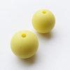 Bola de silicona alimentaria 15mm, amarillo