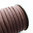 Cordón de nylon elástico 5mm, marrón